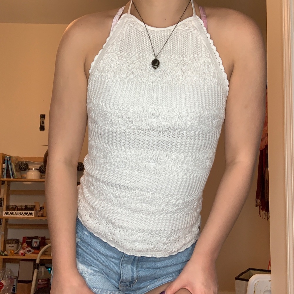 GUESS HALTER TOP